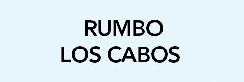 Rumbo Los Cabos - Aeropuerto de Los cabos Terminal 2